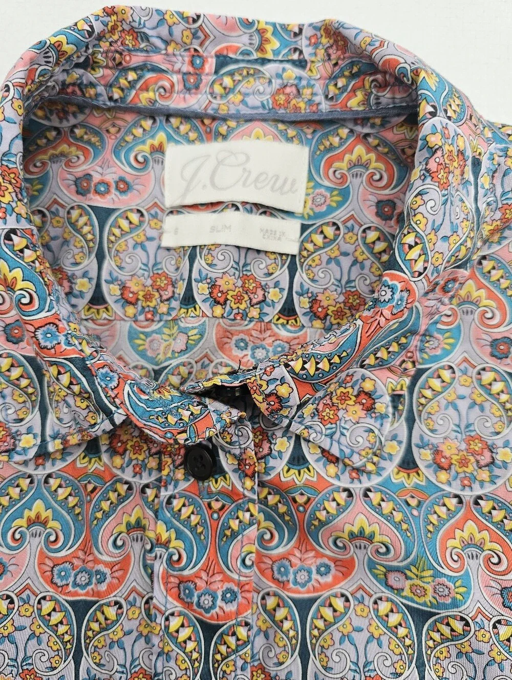 J. Crew Slim-fit organic cotton shirt